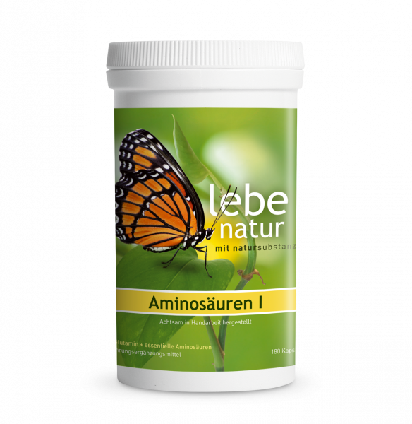 Aminosäuren I 180 KPS à 550 mg lebe natur®