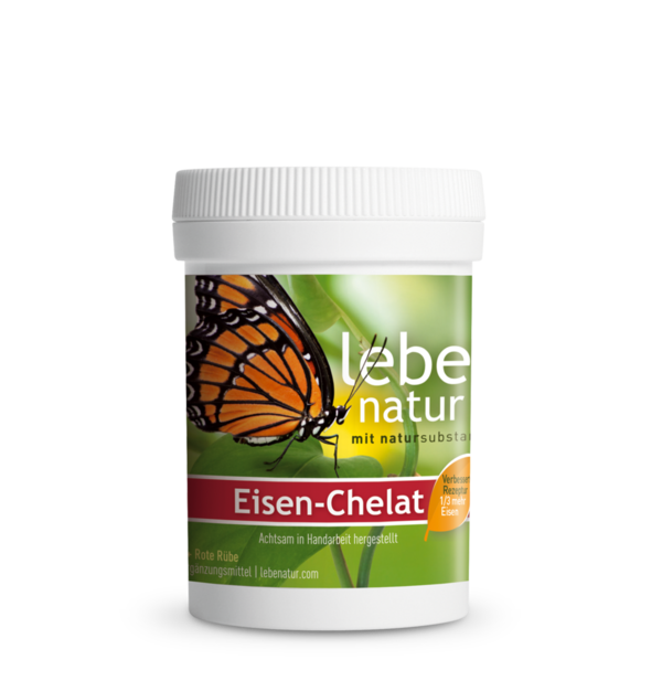 Eisen-Chelat 90 KPS à 560 mg lebe natur®