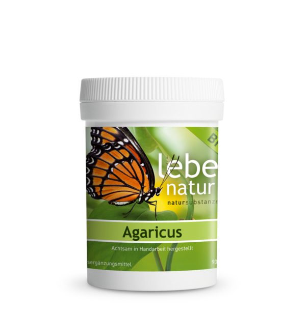 Agaricus Vitalpilz AT-Bio-301 90 KPS à 580 mg lebe natur®
