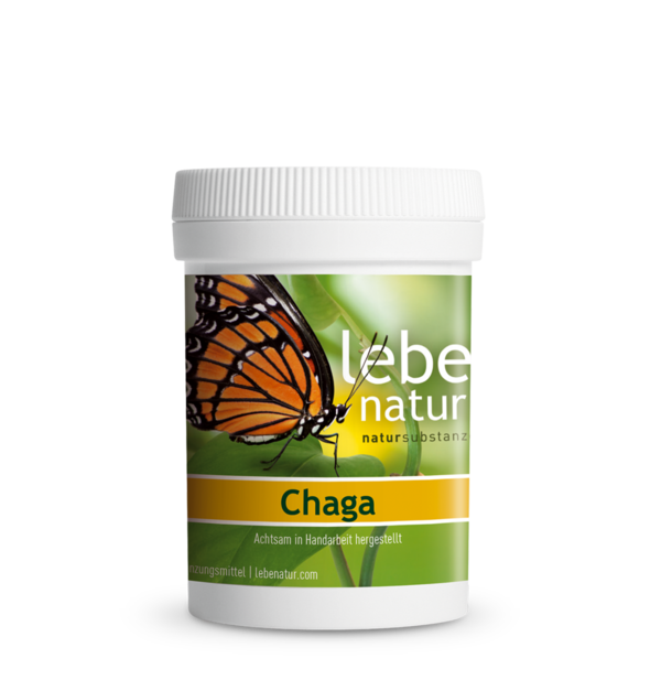 Chaga Vitalpilz 90 KPS à 370 mg lebe natur®