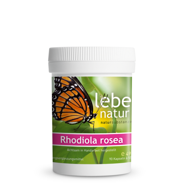 Rhodiola rosea 90 KPS à 550 mg lebe natur®