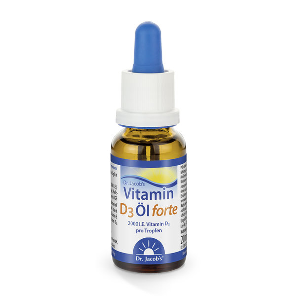 Vitamin D3 Öl forte 20 ml Dr. Jacobs