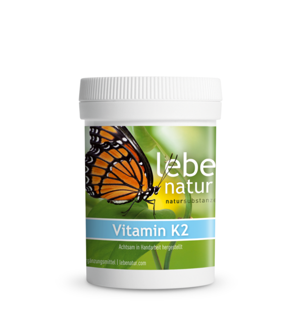 Vitamin K2  90 KPS à 690 mg lebe natur®